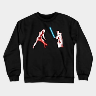 Salt flat confrontation Crewneck Sweatshirt